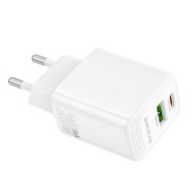 Charger Borofone BN27 20W USB-C / USB-A white Charger Borofone BN27 20W USB-C / USB-A white