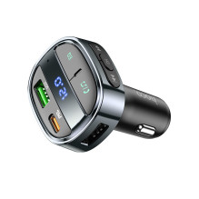 FM modulator Hoco E70 PD30W+QC3.0 black FM modulator Hoco E70 PD30W+QC3.0 black