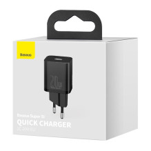 Charger Baseus Super Si 20W USB-C black CCSUP-B01 Charger Baseus Super Si 20W USB-C black CCSUP-B01