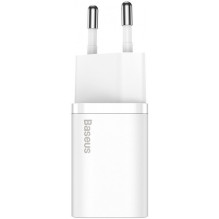 Charger Baseus Super Si 25W USB-C + USB-C to USB-C cable 1.0m white TZCCSUP-L02 Charger Baseus Super Si 25W USB-C + USB-C to USB-C cable 1.0m white TZCCSUP-L02