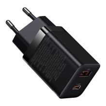 Charger Baseus Super Si Pro 30W USB-C / USB-A black CCSUPP-E01 Charger Baseus Super Si Pro 30W USB-C / USB-A black CCSUPP-E01