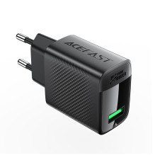 Įkroviklis Acefast A90 18W USB-A juodas Įkroviklis Acefast A90 18W USB-A juodas