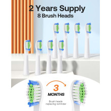 Electric toothbrush Bitvae D2 white