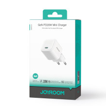 Charger Joyroom JR-TCG08 20W GaN USB-C white Charger Joyroom JR-TCG08 20W GaN USB-C white