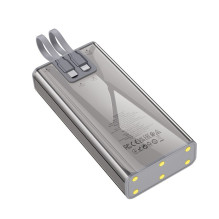 External battery Power Bank Hoco J104A Discovery Edition 22.5W 20000mAh gray External battery Power Bank Hoco J104A Discovery Edition 22.5W 20000mAh gray