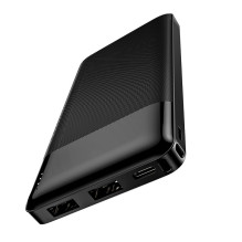 Išorinė baterija Power Bank Hoco J72 10000mAh juoda Išorinė baterija Power Bank Hoco J72 10000mAh juoda