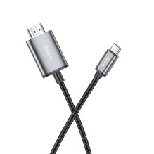 Cable Hoco UA27 USB-C to HDMI gray Cable Hoco UA27 USB-C to HDMI gray