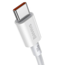 Cable Baseus Superior from Type-C to Type-C 100W 1.0m white CATYS-B02