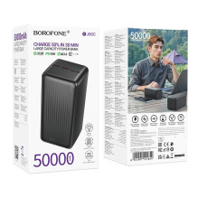External battery Power Bank Borofone BJ80C 22.5W 50000mAh black External battery Power Bank Borofone BJ80C 22.5W 50000mAh black