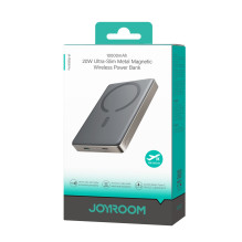External battery Power Bank Joyroom JR-PBM08 Pro 20W Magnetic Wireless 10000mAh Natural Titanium External battery Power Bank Joyroom JR-PBM08 Pro 20W Magnetic Wireless 10000mAh Natural Titanium