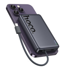 External battery Power Bank Hoco Q44 20W MagSafe 10000mAh black