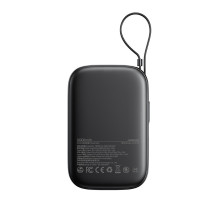 External battery Power Bank Joyroom JR-PBF18 22.5W with Lightning cable 10000mAh black External battery Power Bank Joyroom JR-PBF18 22.5W with Lightning cable 10000mAh black