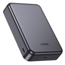 Išorinė baterija Power Bank Hoco J160A PD20W MagSafe 10000mAh juoda Išorinė baterija Power Bank Hoco J160A PD20W MagSafe 10000mAh juoda