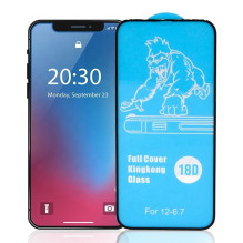 LCD apsauginis stikliukas 18D Airbag Shockproof Apple iPhone 14 Plus juodas LCD apsauginis stikliukas 18D Airbag Shockproof Apple iPhone 14 Plus juodas