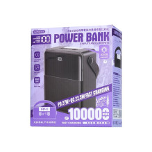 External battery Power Bank Remax FP-1 22.5W 100000mAh black External battery Power Bank Remax FP-1 22.5W 100000mAh black
