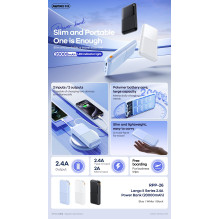 Išorinė baterija Power Bank Remax RPP-26 12W 20000mAh juoda Išorinė baterija Power Bank Remax RPP-26 12W 20000mAh juoda