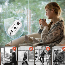 Window cleaning robot Reach W13 white