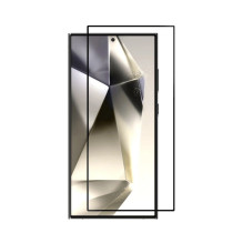 LCD apsauginis stikliukas 2.5D Tellos Samsung S928 S24 Ultra juodas LCD apsauginis stikliukas 2.5D Tellos Samsung S928 S24 Ultra juodas
