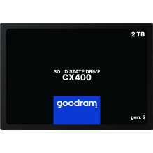 „Goodram CX400 SSDPR-CX400-02T-G2“ 2 TB 2,5 colio „Serial ATA III 3D NAND“ „Goodram CX400 SSDPR-CX400-02T-G2“ 2 TB 2,5 colio „Serial ATA III 3D NAND“