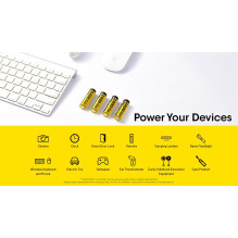 BATTERY RECH. LI-ION AA 1.5V / 4PACK NH2400 NITECORE BATTERY RECH. LI-ION AA 1.5V / 4PACK NH2400 NITECORE