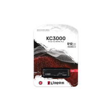 „Kingston Technology“ 512 GB KC3000 M.2 2280 NVMe SSD diskas „Kingston Technology“ 512 GB KC3000 M.2 2280 NVMe SSD diskas