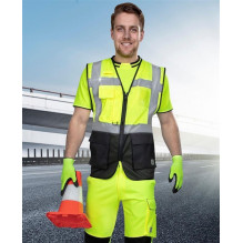 Vest Hi-viz Signal, yellow, M Vest Hi-viz Signal, yellow, M