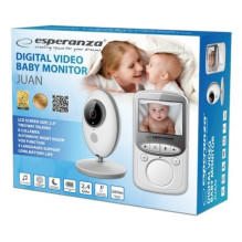 Esperanza EHM003 vaizdo kūdikių monitorius 50 m baltas