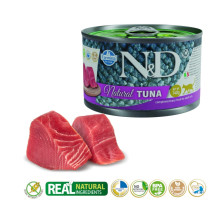 FARMINA ND Cat Natural Tunas - šlapias kačių ėdalas - 140 g FARMINA ND Cat Natural Tunas - šlapias kačių ėdalas - 140 g