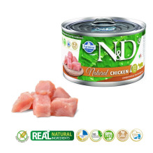 FARMINA ND Cat Natural Chicken - šlapias kačių ėdalas - 140 g FARMINA ND Cat Natural Chicken - šlapias kačių ėdalas - 140 g