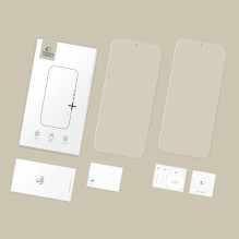LCD screen protector Tech-Protect Glass Fit+ 2-Pack Google Pixel 9 / 9 Pro / 10 / 10 Pro