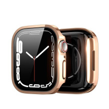 LCD screen protector / case Dux Ducis Hamo Apple Watch 45mm pink LCD screen protector / case Dux Ducis Hamo Apple Watch 45mm pink