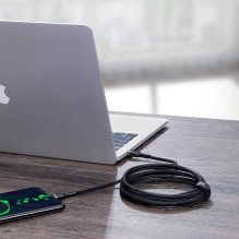 USB cable Baseus Cafule PD100W Type-C 2.0m gray-black CATKLF-ALG1 USB cable Baseus Cafule PD100W Type-C 2.0m gray-black CATKLF-ALG1