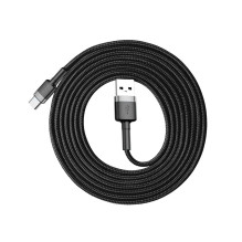 USB cable Baseus Cafule Type-C 2.0m 2.0A gray-black CATKLF-CG1 USB cable Baseus Cafule Type-C 2.0m 2.0A gray-black CATKLF-CG1