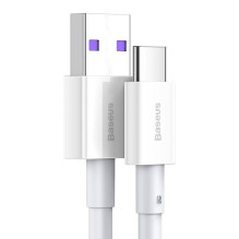 USB cable Baseus Superior from USB to Type-C 66W 1.0m white CATYS-02