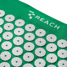 Masažinis akupresūros kilimėlis su pagalvėle Reach MM-001 žalias Masažinis akupresūros kilimėlis su pagalvėle Reach MM-001 žalias