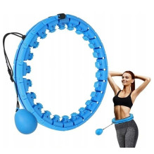 Massaging gymnastics hoop Smart Hula Hoop HHP002 blue