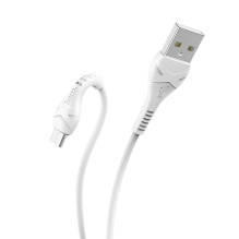 USB cable Hoco X37 Cool Power microUSB 1.0m white USB cable Hoco X37 Cool Power microUSB 1.0m white