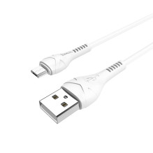 USB cable Hoco X37 Cool Power microUSB 1.0m white USB cable Hoco X37 Cool Power microUSB 1.0m white