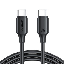 USB cable Joyroom S-CC060A9 Type-C to Type-C 60W 1.0m black USB cable Joyroom S-CC060A9 Type-C to Type-C 60W 1.0m black