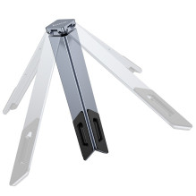 Folding laptop stand Hoco HD9 gray