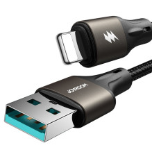 USB cable Joyroom SA25-AL3 USB to Lightning 3A 1.2m black USB cable Joyroom SA25-AL3 USB to Lightning 3A 1.2m black