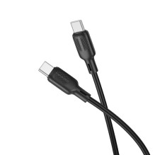 USB cable Borofone BX113 60W USB-C to USB-C 2.0m black