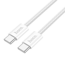 USB cable Hoco X104 60W USB-C to USB-C 2.0m white