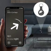 Keychain Dux Ducis TPU Secure Holder Apple AirTag 4Pack