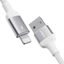 USB kabelis Joyroom S-UL012A10 USB to Lightning 2.4A 1.2m baltas USB kabelis Joyroom S-UL012A10 USB to Lightning 2.4A 1.2m baltas