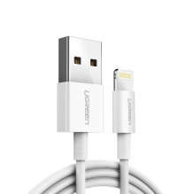USB cable Ugreen US155 MFi USB to Lightning 2.4A 2.0m white USB cable Ugreen US155 MFi USB to Lightning 2.4A 2.0m white
