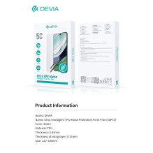 Film set for the cutting mechanism Devia Ultra Intelligent TPU Matte 50pcs.