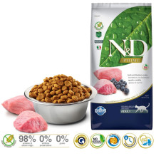 FARMINA ND Prime ėriena ir mėlynės - sausas kačių ėdalas - 5 kg FARMINA ND Prime ėriena ir mėlynės - sausas kačių ėdalas - 5 kg