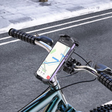 Phone holder for bicycle, motorcycle Borofone BH105 black Phone holder for bicycle, motorcycle Borofone BH105 black