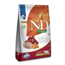 FARMINA Pumpkin N&D Neutered Quail - dry cat food - 5kg FARMINA Pumpkin N&D Neutered Quail - dry cat food - 5kg